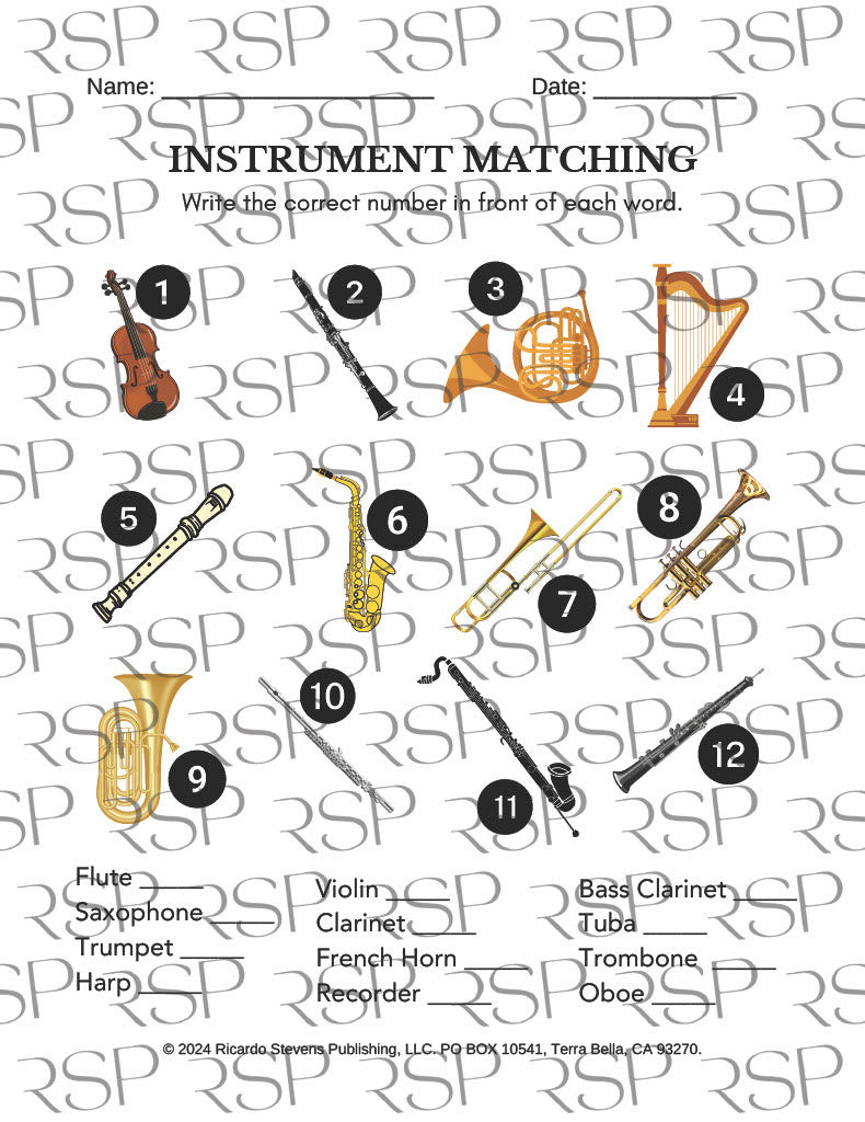 Instrument Matching