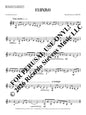 Sheet music for bass clarinet with text and notation by Ricardo Stevens