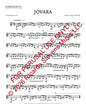 Sheet music for 'Jovara' by Ricardo Stevens with copyright and usage notice for Euphonium T.C.