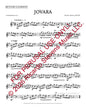 Sheet music for tenor saxophone with 'Jovara' by Ricardo Stevens, featuring musical notation and copyright information.