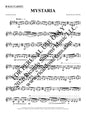 Sample sheet music of Mystaria by Ricardo Stevens - Bass Clarinet Perusal