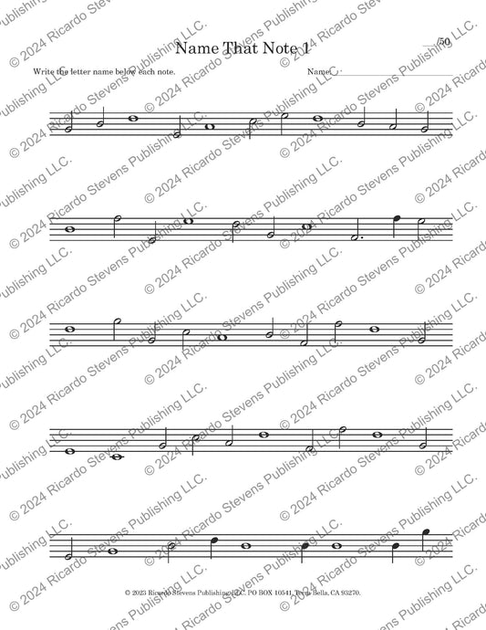 Name That Note 1